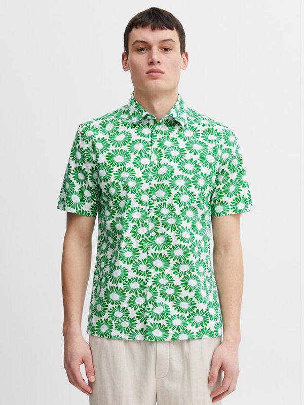 Casual Friday Casual Friday Риза 20504663 Зелен Regular Fit