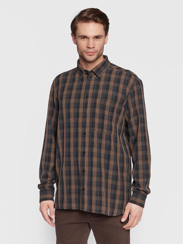 Casual Friday Casual Friday Риза Alvin 20504466 Кафяв Relaxed Fit