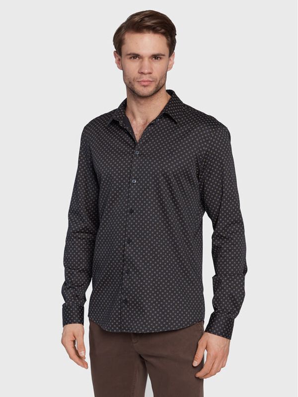 Casual Friday Casual Friday Риза Anton 20504490 Тъмносин Slim Fit