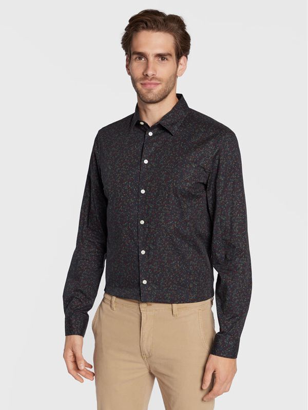 Casual Friday Casual Friday Риза Arthur 20504429 Тъмносин Slim Fit