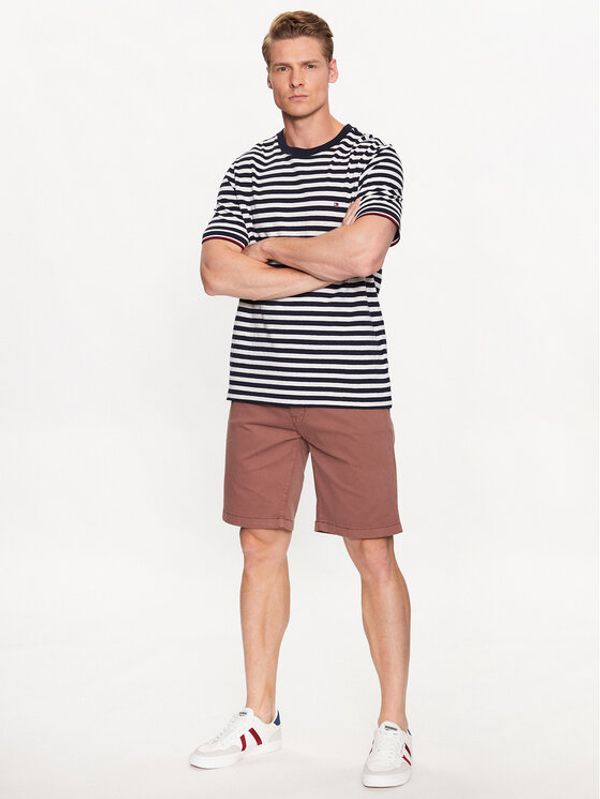 Casual Friday Casual Friday Шорти от плат 20501530 Кафяв Regular Fit