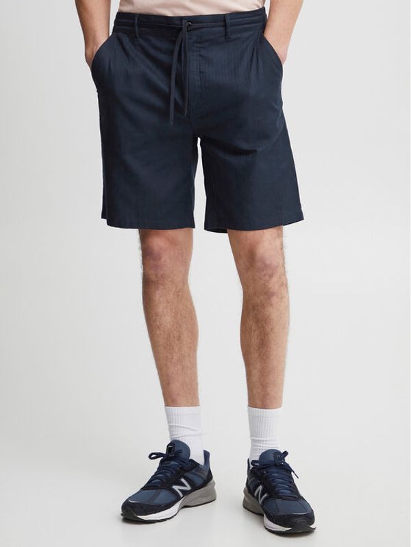 Casual Friday Casual Friday Шорти от плат 20504678 Тъмносин Regular Fit