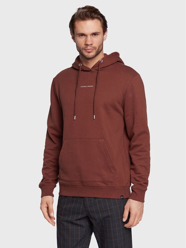 Casual Friday Casual Friday Суитшърт 20504055 Кафяв Regular Fit