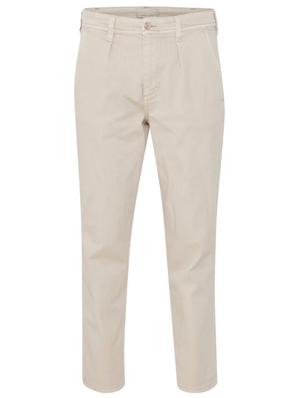 Casual Friday Casual Friday Текстилни панталони 20504693 Бежов Regular Fit