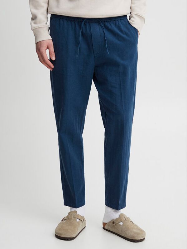 Casual Friday Casual Friday Текстилни панталони 20504738 Тъмносин Regular Fit