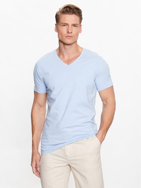 Casual Friday Casual Friday Тишърт 20503062 Син Slim Fit