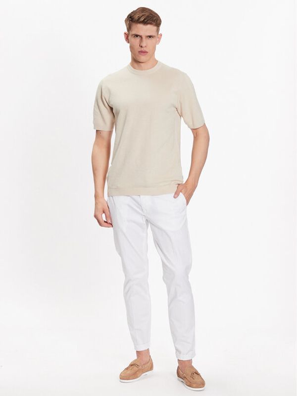 Casual Friday Casual Friday Тишърт 20504626 Бежов Regular Fit