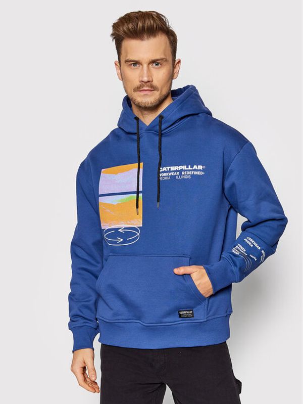 CATerpillar CATerpillar Суитшърт 2910521 Син Regular Fit