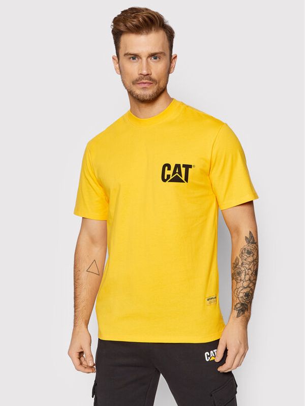 CATerpillar CATerpillar Тишърт 2511866 Жълт Regular Fit