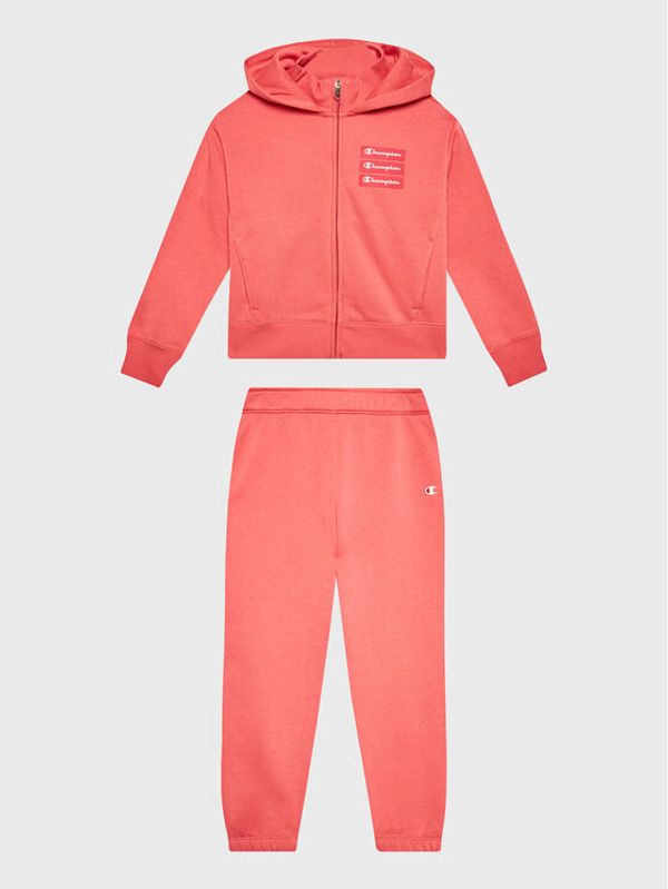 Champion Champion Анцуг Embroidered Logo 404499 Розов Custom Fit