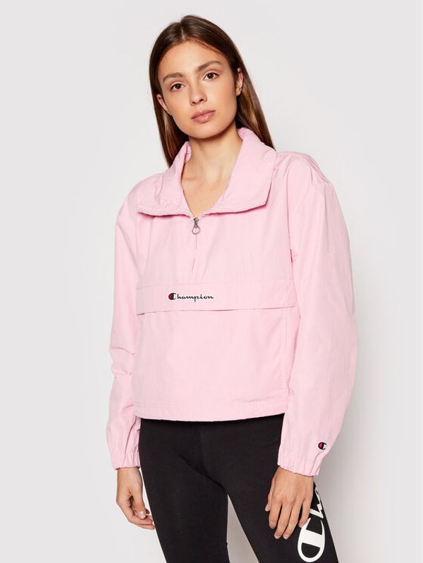 Champion Champion Анорак Script Logo 114170 Розов Regular Fit