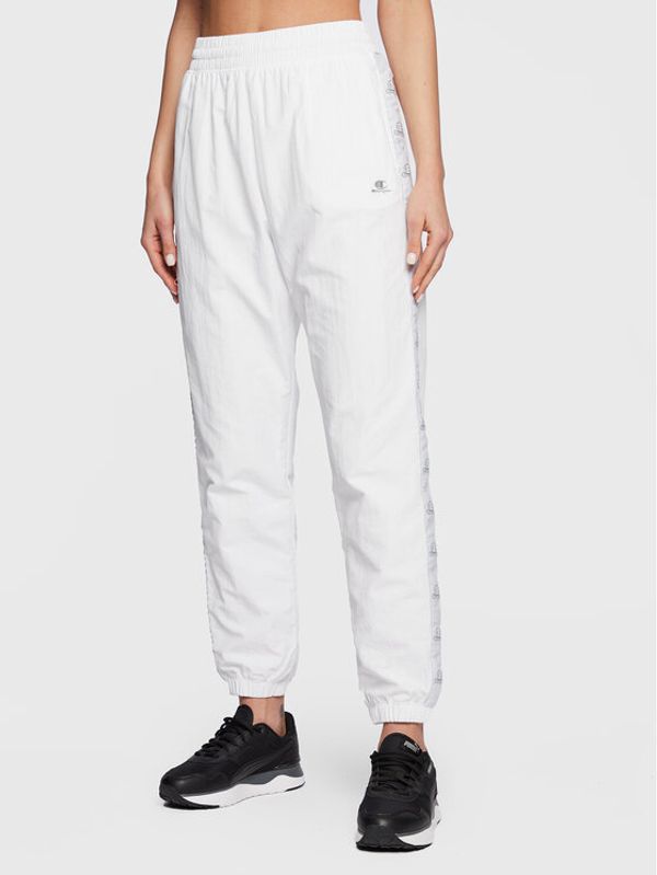 Champion Champion Долнище анцуг 115495 Бял Regular Fit