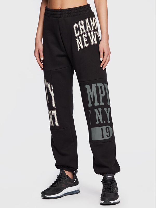 Champion Champion Долнище анцуг 115767 Черен Custom Fit