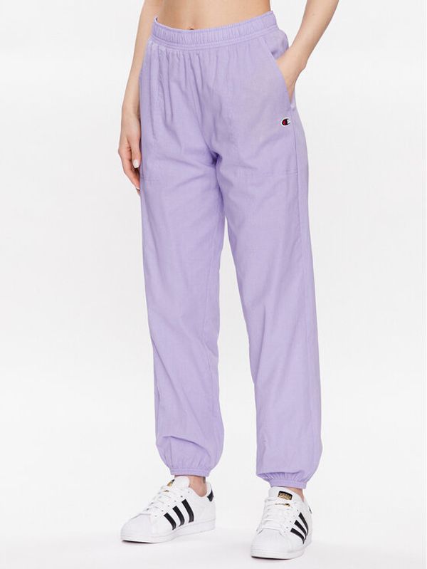 Champion Champion Долнище анцуг 116077 Виолетов Regular Fit