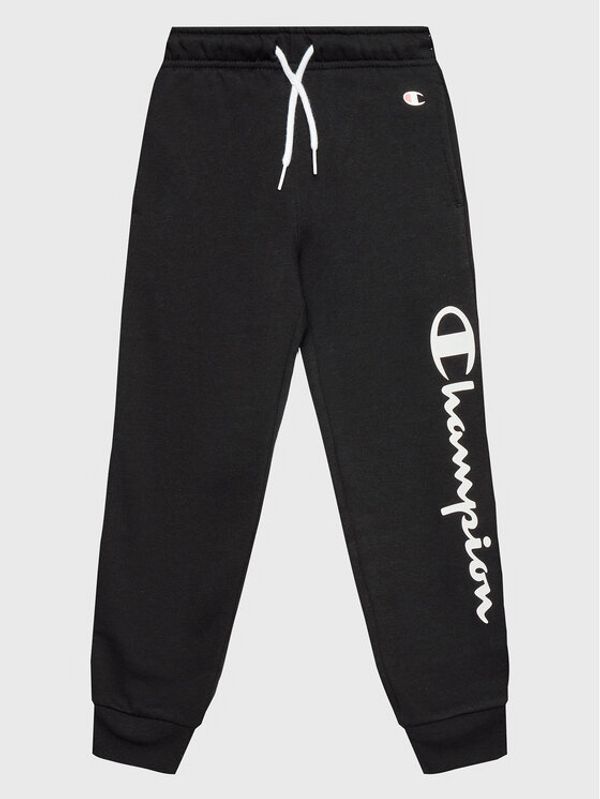 Champion Champion Долнище анцуг 305764 Черен Regular Fit