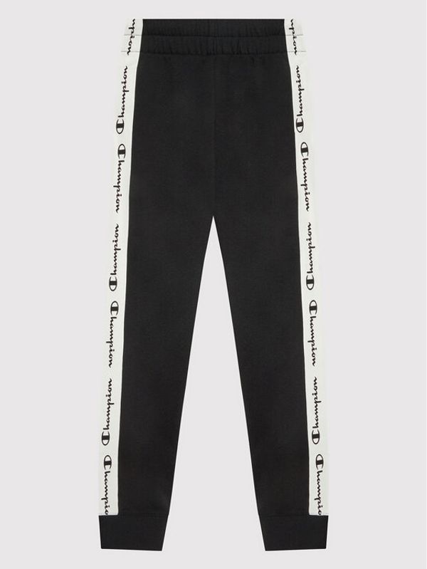 Champion Champion Долнище анцуг 404355 Черен Regular Fit