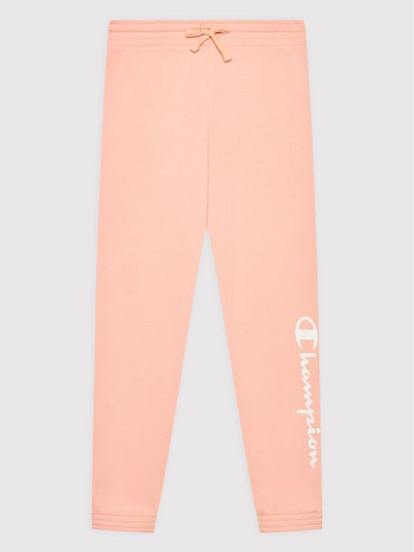 Champion Champion Долнище анцуг Logo C 404304 Розов Custom Fit