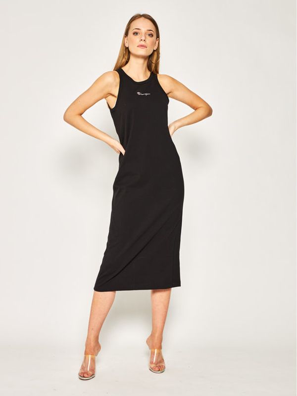 Champion Champion Ежедневна рокля 112742 Черен Regular Fit
