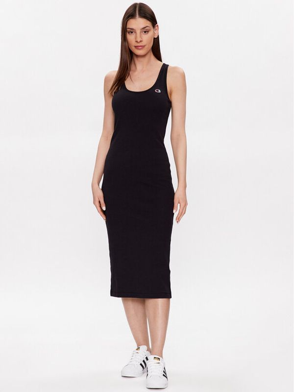 Champion Champion Ежедневна рокля 116064 Черен Slim Fit