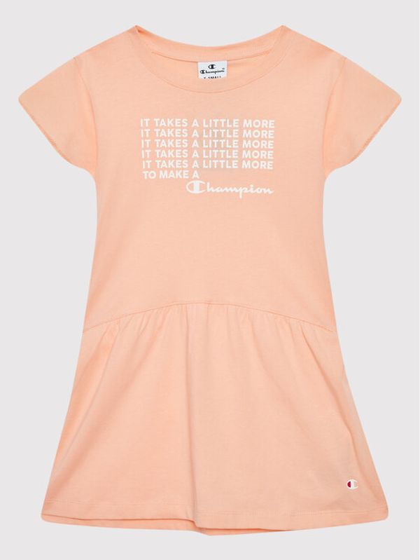 Champion Champion Ежедневна рокля 404317 Розов Regular Fit