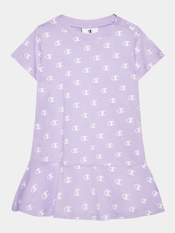 Champion Champion Ежедневна рокля 404687 Виолетов Regular Fit