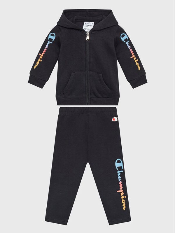 Champion Champion Комплект суитшърт и клин 404503 Черен Regular Fit