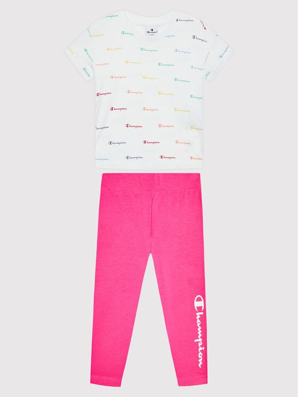 Champion Champion Комплект тишърт и клин 404321 Цветен Custom Fit