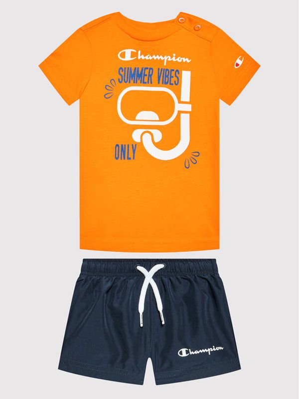 Champion Champion Комплект тишърт и спортни шорти 306049 Цветен Regular Fit