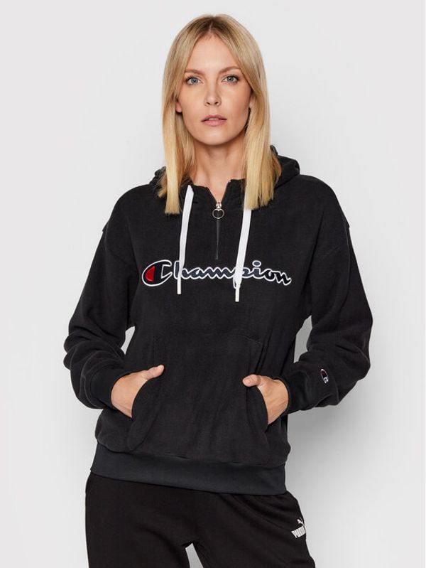 Champion Champion Полар Script Logo 114763 Черен Custom Fit