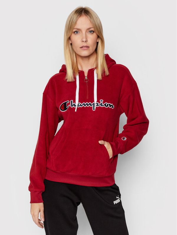 Champion Champion Полар Script Logo 114763 Червен Custom Fit