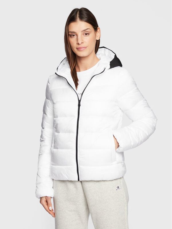 Champion Champion Пухено яке 115753 Бял Regular Fit