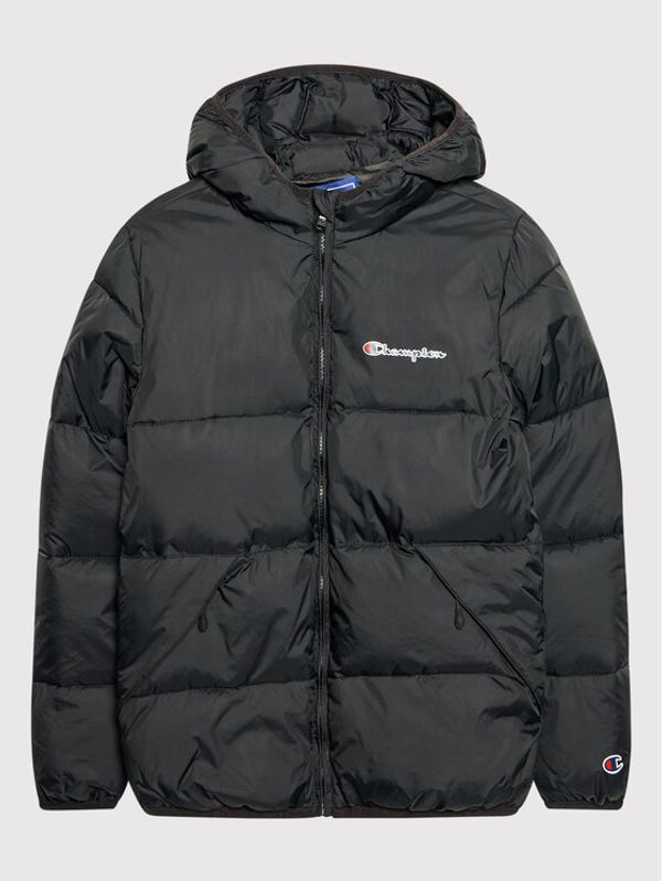 Champion Champion Пухено яке 305822 Черен Regular Fit