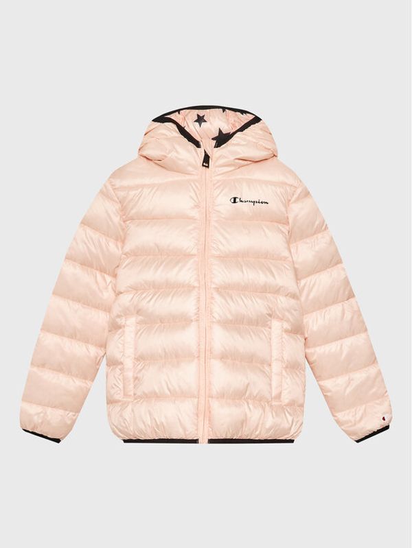Champion Champion Пухено яке 306197 Розов Regular Fit