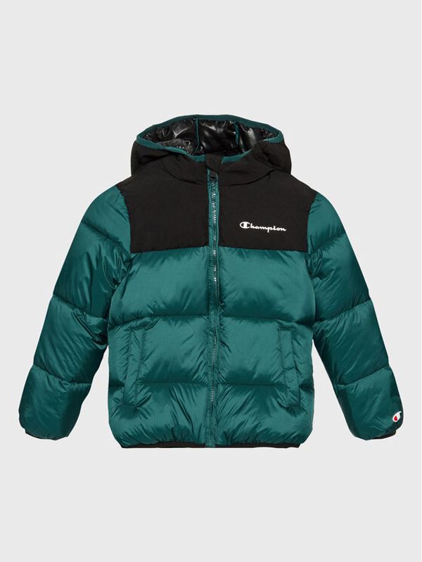 Champion Champion Пухено яке 306201 Зелен Regular Fit