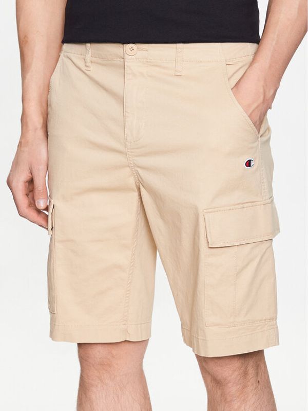 Champion Champion Шорти от плат 218736 Бежов Regular Fit