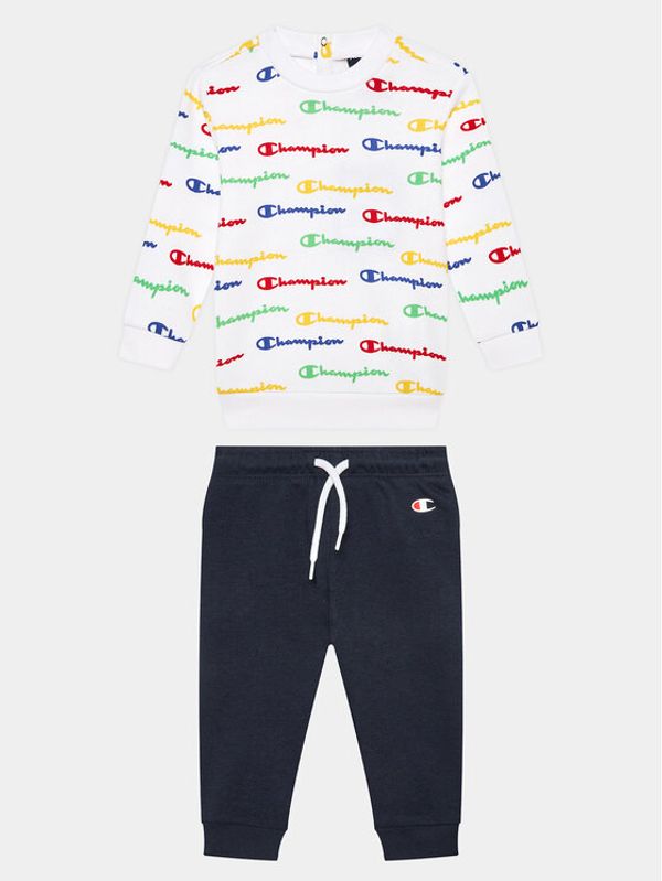 Champion Champion Спортен екип 306301 Бял Regular Fit