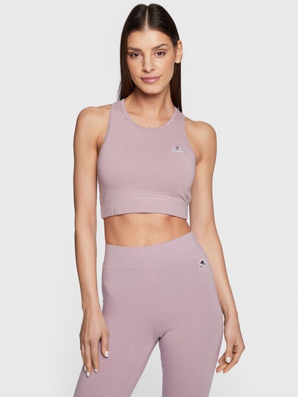 Champion Champion Спортен сутиен Logo 115546 Розов