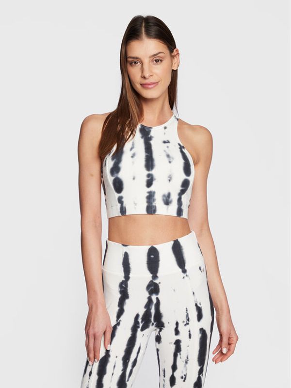 Champion Champion Спортен сутиен Minimal Tailored Tie-Dye 115661 Бял