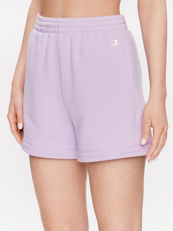 Champion Champion Спортни шорти 116100 Виолетов Regular Fit