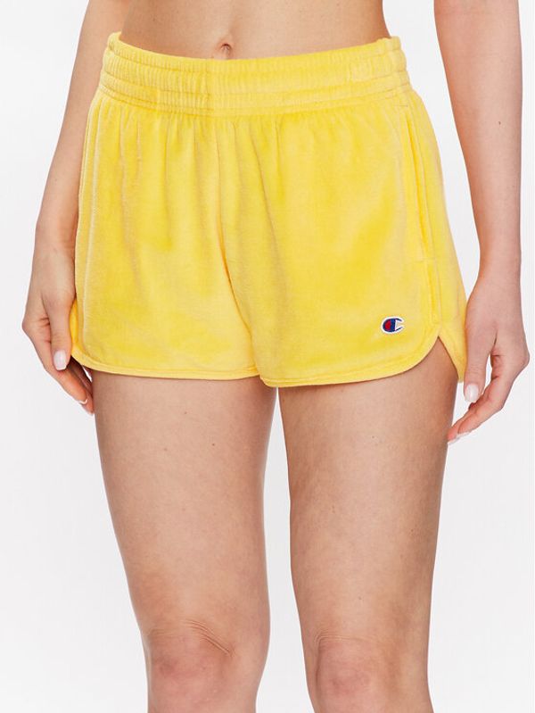 Champion Champion Спортни шорти 116258 Жълт Regular Fit