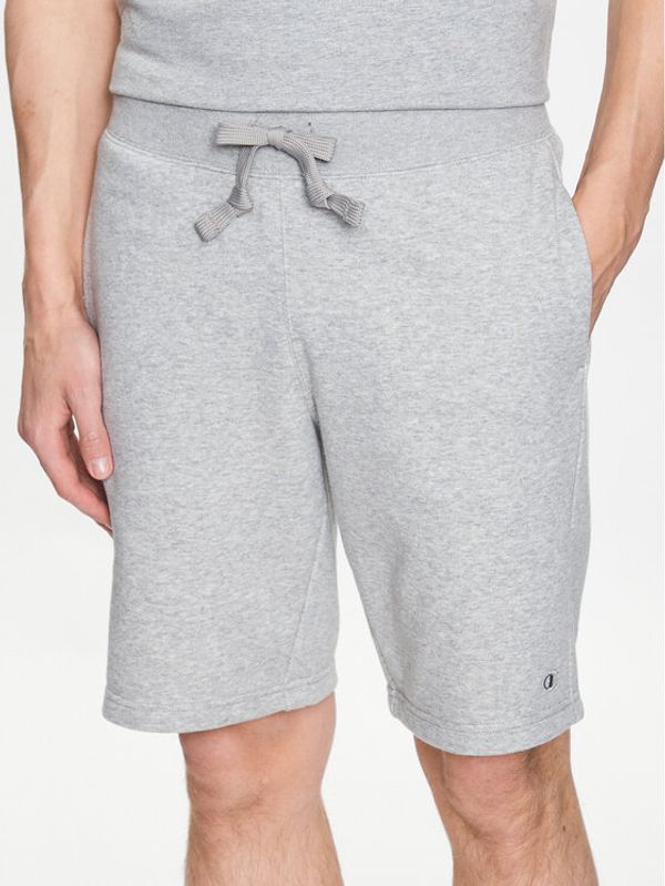 Champion Champion Спортни шорти 218495 Сив Regular Fit