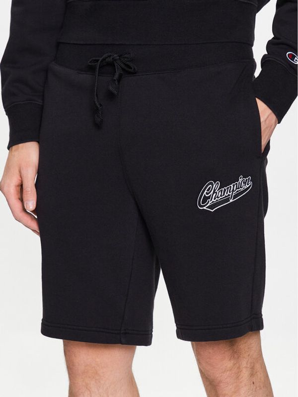 Champion Champion Спортни шорти 218525 Черен Regular Fit