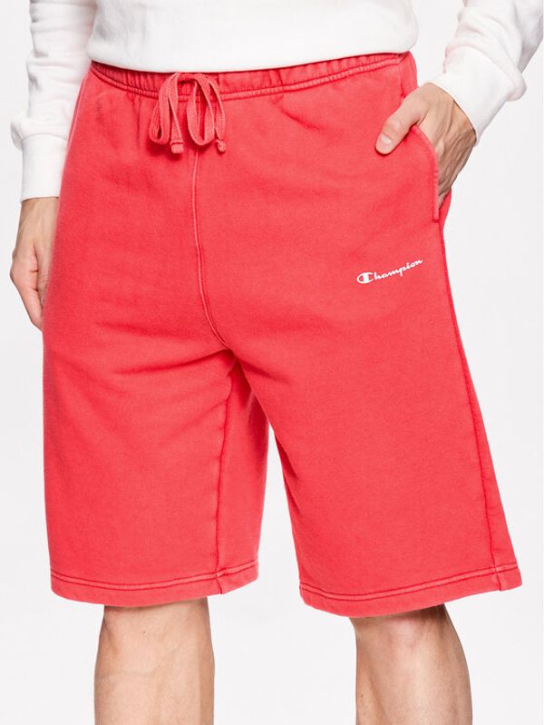 Champion Champion Спортни шорти 218603 Червен Regular Fit