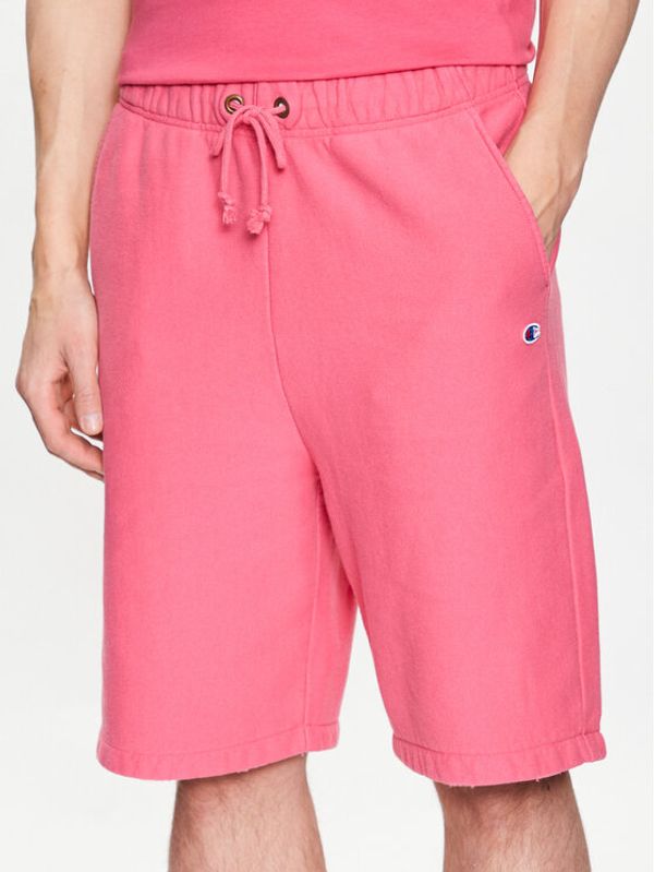 Champion Champion Спортни шорти 218650 Розов Regular Fit