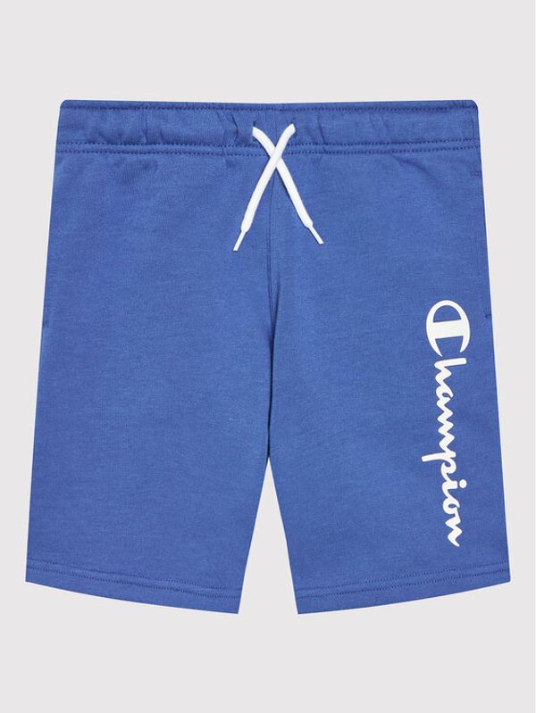 Champion Champion Спортни шорти 305907 Син Regular Fit