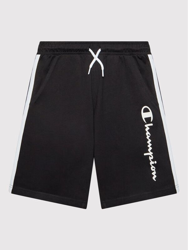 Champion Champion Спортни шорти 305912 Черен Regular Fit