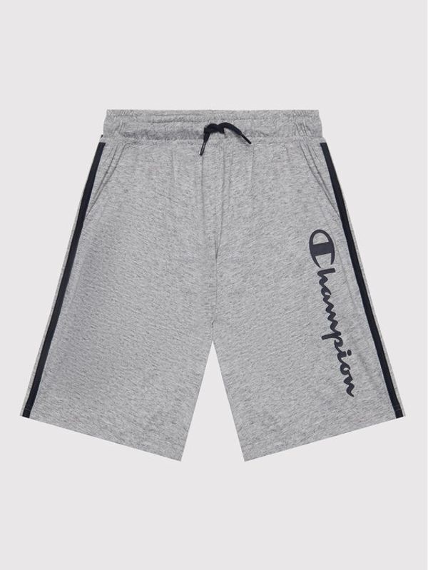 Champion Champion Спортни шорти 305912 Сив Regular Fit