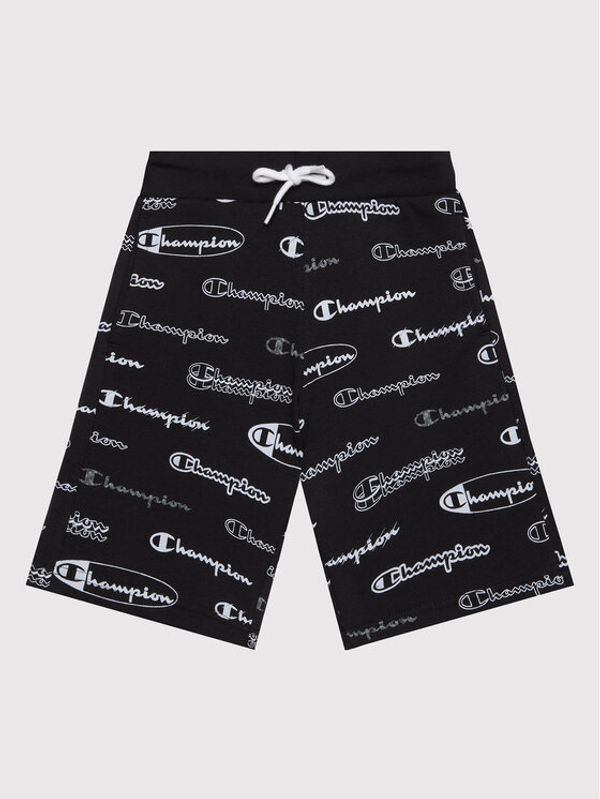 Champion Champion Спортни шорти 305933 Черен Regular Fit
