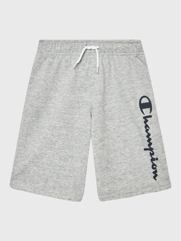 Champion Champion Спортни шорти 306282 Сив Regular Fit