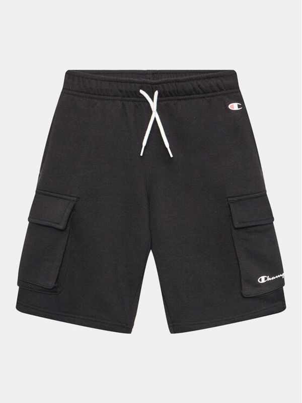 Champion Champion Спортни шорти 306283 Черен Regular Fit